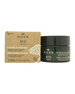 Nuxe Bio Organic Fruit Stone Powder Micro-Exfoliating Cleansing Mask 50ml | Maznun Fashion