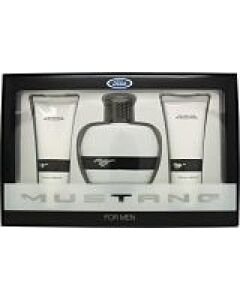 Mustang Ford Mustang Gift Set 100ml EDT + 100ml Aftershave Balm + 100ml Shower Gel-Q542344 | Maznun Fashion