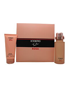 Iceberg Twice Rosa Gift Set 125ml EDT + 100ml Body Lotion | Maznun Fashion