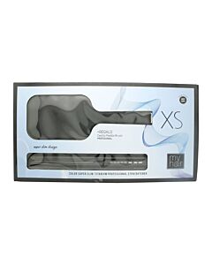 AGV Hair MyHair Set XS Straightener Matte Black + Black Paddle Brush | Maznun Fashion