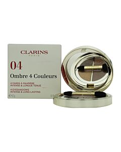 Clarins Ombre 4-Colour Eyeshadow Palette 4.2g - 04 Brown Sugar Gradation-B146316 | Maznun Fashion