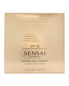 Sensai Silky Bronze Natural Veil Compact Powder SPF20 8.5g - SC01 | Maznun Fashion