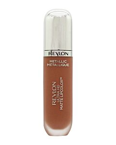 Revlon Ultra HD Metallic Matte Lip Color 5.9ml - 715 Glow | Maznun Fashion