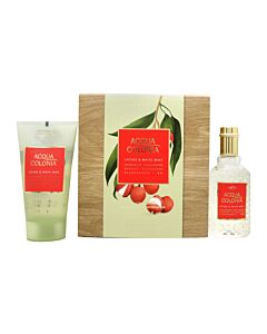 Mäurer & Wirtz 4711 Acqua Colonia Lychee & White Mint Gift Set 50ml EDC + 75ml Shower Gel | Maznun Fashion