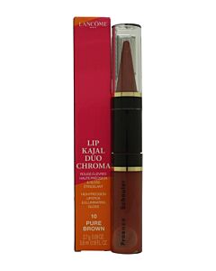Lancôme Lip Kajal Duo Chroma Lip Colour 2.7g - 10 Pure Brown-J240781 | Maznun Fashion