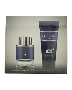 Mont Blanc Explorer Ultra Blue Gift Set 60ml EDP + 100ml Shower Gel | Maznun Fashion