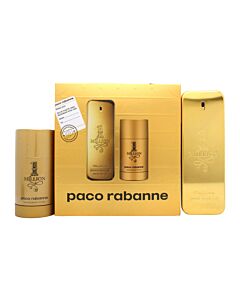 Paco Rabanne 1 Million Gift Set 100ml EDT Spray + 75ml Deodorant Stick | Maznun Fashion