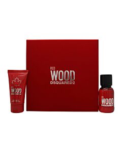 DSquared² Red Wood Gift Set 30ml EDT + 50ml Body Lotion | Maznun Fashion