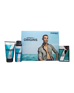 Cristiano Ronaldo CR7 Origins Gift Set 100ml EDT Spray + 150ml Shower Gel + 150ml Body Spray | Maznun Fashion