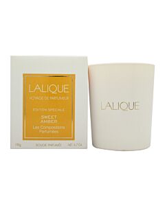 Lalique Les Compositions Parfumées Sweet Amber Candle 190g | Maznun Fashion