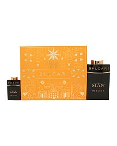 Bvlgari Man In Black Gift Set 100ml EDP + 15ml EDP | Maznun Fashion