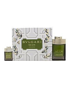 Bvlgari Man Wood Essence Gift Set 100ml EDP + 15ml EDP | Maznun Fashion