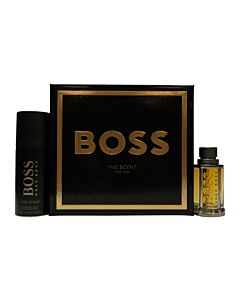 Hugo Boss Boss The Scent Gift Set 50ml EDT + 150ml Deodorant Spray-T784264 | Maznun Fashion