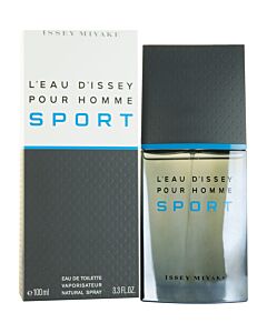 Issey Miyake L'Eau d'Issey Pour Homme Sport Eau De Toilette 100ml Spray-N951212 | Maznun Fashion
