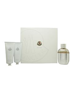 Moncler Pour Femme Gift Set 100ml EDP + 100ml Shower Gel + 100ml Body Lotion | Maznun Fashion