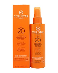 Collistar Perfect Tanning Moisturizing Milk SPF20 200ml Spray | Maznun Fashion