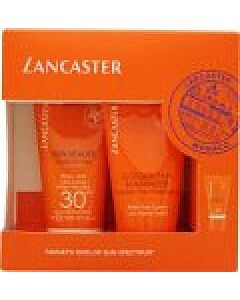 Lancaster Sun Beauty Gift Set 50ml Sun Beauty Body Milk SPF30 + 50ml After Sun Golden Maximiser + 3ml Sun Beauty Face Cream SPF30-B606414 | Maznun Fashion
