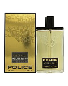 Police Amber Gold Eau de Toilette 100ml Spray-D346952 | Maznun Fashion