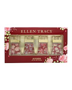 Ellen Tracy Miniatures Gift Set 11ml Brilliant EDP + 11ml Dazzling EDP + 11ml Dynamic EDP + 11ml Sensational EDP | Maznun Fashion
