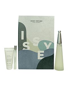 Issey Miyake L'eau d'Issey Gift Set 100ml EDT + 50ml Body Lotion + 10ml Purse Spray | Maznun Fashion