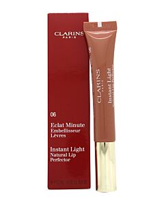 Clarins Instant Light Lip Perfector 12ml - 06 Rosewood Shimmer | Maznun Fashion