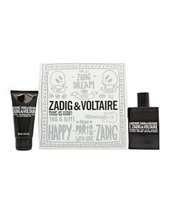 Zadig & Voltaire This is Him Gift Set 50ml EDT + 50ml Shower Gel | Maznun Fashion
