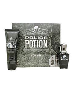 Police Potion for Him Gift Set 30ml EDP + 100ml Shower Gel | Maznun Fashion