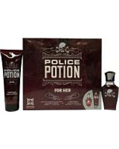 Police Potion for Her Gift Set 30ml EDP + 100ml Body Lotion-D206952 | Maznun Fashion