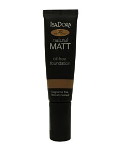 IsaDora Natural Matt Oil-Free Foundation 35ml - 20 Honey | Maznun Fashion
