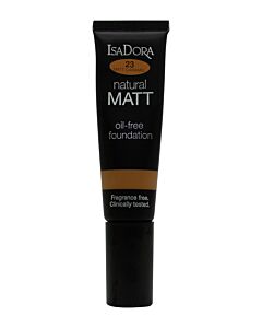IsaDora Natural Matt Oil-Free Foundation 35ml -  23 Caramel | Maznun Fashion