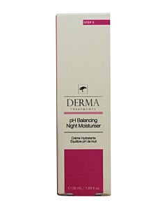 Derma Treatment pH Balancing Night Moisturiser 50ml | Maznun Fashion