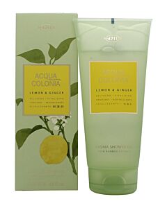 Mäurer & Wirtz 4711 Acqua Colonia Lemon & Ginger Shower Gel 200ml-O60212 | Maznun Fashion