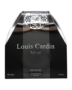 Louis Cardin Silver Eau de Parfum 100ml Spray-D856734 | Maznun Fashion