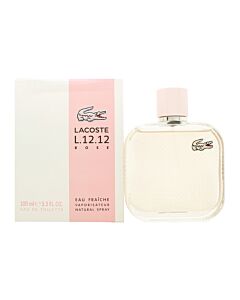 Lacoste L.12.12 Pour Elle Eau Fraiche Rose Eau de Toilette 100ml Spray-D316999 | Maznun Fashion