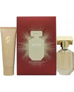 Hugo Boss The Scent Gift Set 30ml EDP Spray + 50ml Body Lotion (The Scent for Her by Hugo Boss is a Gift Set consisting of 30ml Parfum Spray and with a Body Lotion.)-P643229 | Maznun Fashion