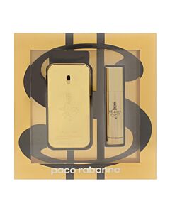 Paco Rabanne 1 Million Gift Set 50ml EDT + 10ml EDT Travel Spray | Maznun Fashion