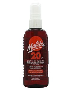 Malibu Dry Oil Spray SPF20 100ml | Maznun Fashion