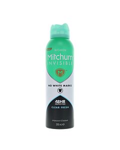 Mitchum Women Invisible 48HR Clear Fresh Antiperspirant & Deodorant Spray 200ml-F491551 | Maznun Fashion