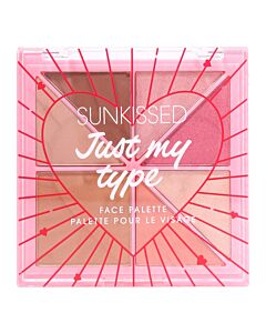 Sunkissed Just My Type Face Palette - 7 Shades | Maznun Fashion