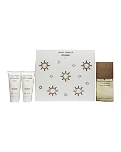 Issey Miyake L?Eau d?Issey pour Homme Vétiver Gift Set 50ml EDT + 2 x 50ml Shower Gel | Maznun Fashion