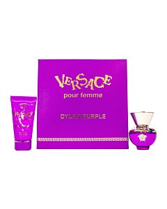 Versace Pour Femme Dylan Purple Gift Set 30ml EDP + 50ml Body Lotion | Maznun Fashion