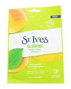 St. Ives Glowing Apricot Sheet Mask 23ml - 1 Sheet | Maznun Fashion