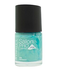 Rimmel Salon Pro With Lycra Nail Polish 12ml - 500 Peppermint | Maznun Fashion