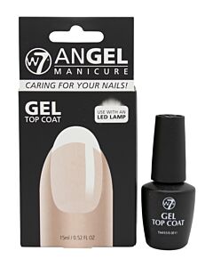 W7 Angel Manicure Gel Top Coat 15ml | Maznun Fashion