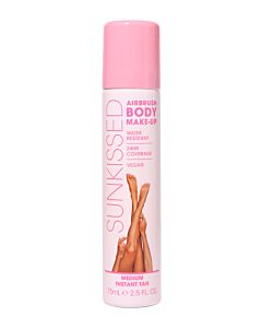 Sunkissed Airbrush Body Make-Up 75ml - Medium | Maznun Fashion
