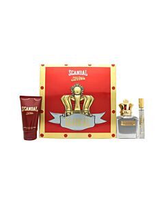 Jean Paul Gaultier Scandal Pour Homme Gift Set 100ml EDT + 10ml EDT + 75ml Shower Gel | Maznun Fashion