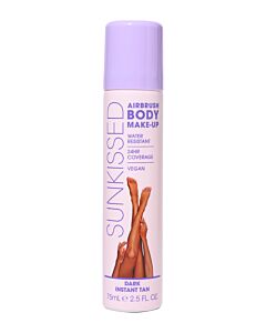 Sunkissed Airbrush Body Make-Up 75ml - Dark | Maznun Fashion