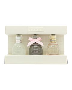 Sarah Jessica Parker Lovely Gift Set 10ml Lovely Sheer EDP + 10ml Born Lovely EDP + 10ml Lovely EDP | Maznun Fashion