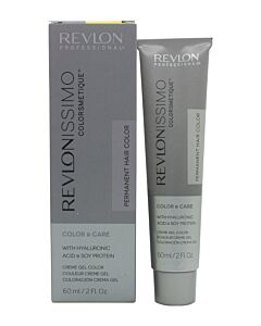Revlon Revlonissimo Colorsmetique Permanent Hair Color 60ml - 7.32 Meduim Golden Pearl Blonde | Maznun Fashion