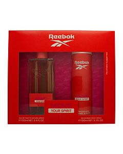 Reebok Move Your Spirit Women Gift Set 100ml EDT + 150ml Body Spray | Maznun Fashion